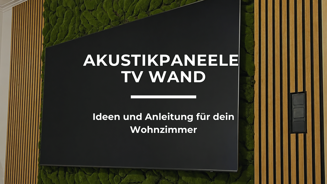 Akustikpaneele TV Wand: Ideen und Anleitung für dein Wohnzimmer