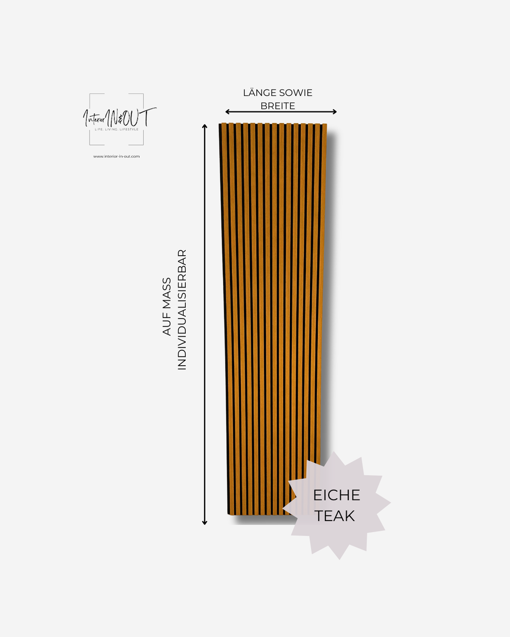 INkustik acoustic panels - real wood meets perfect room acoustics