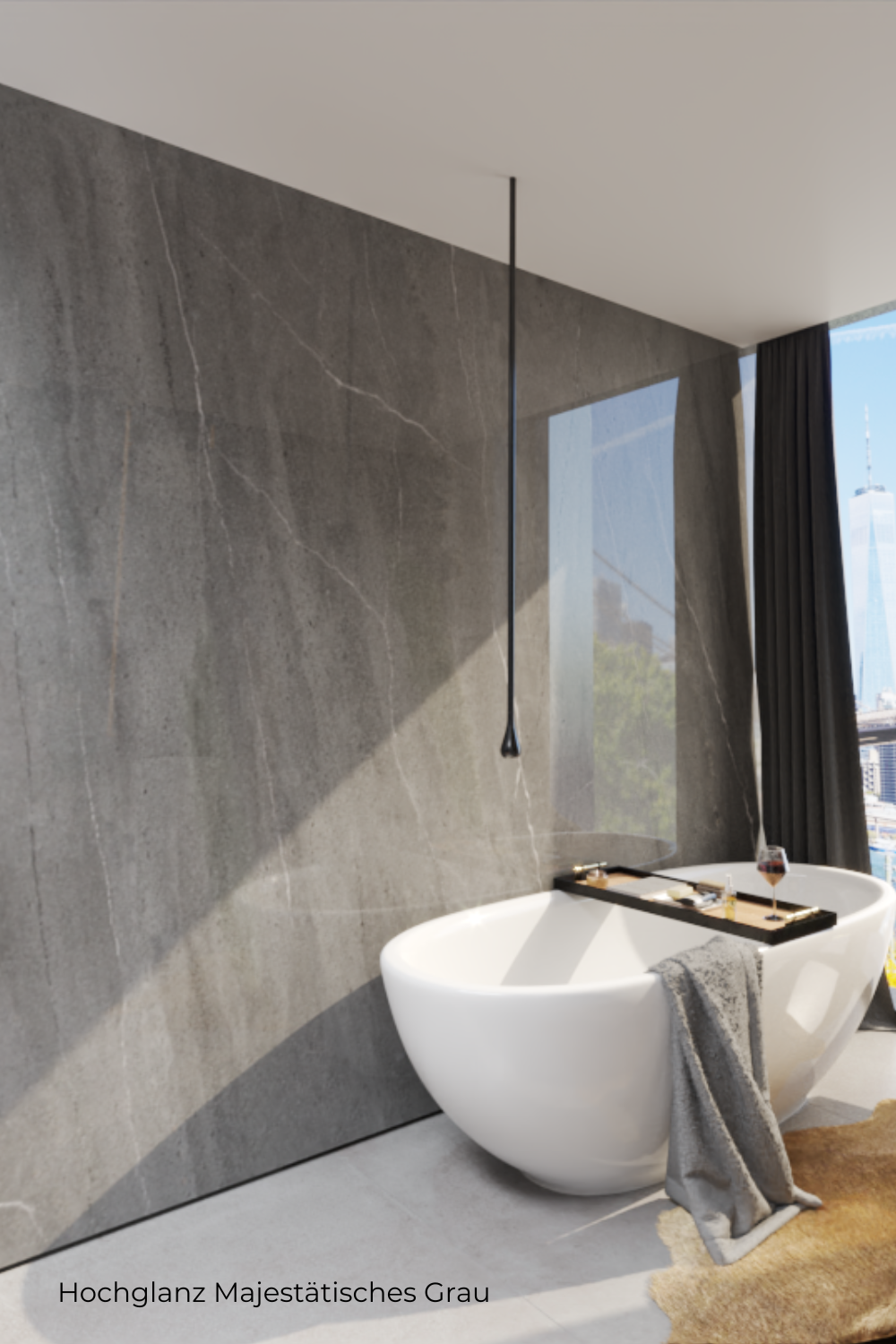 Badezimmer Dusche Wandfliese HG_majestaetisch_grau