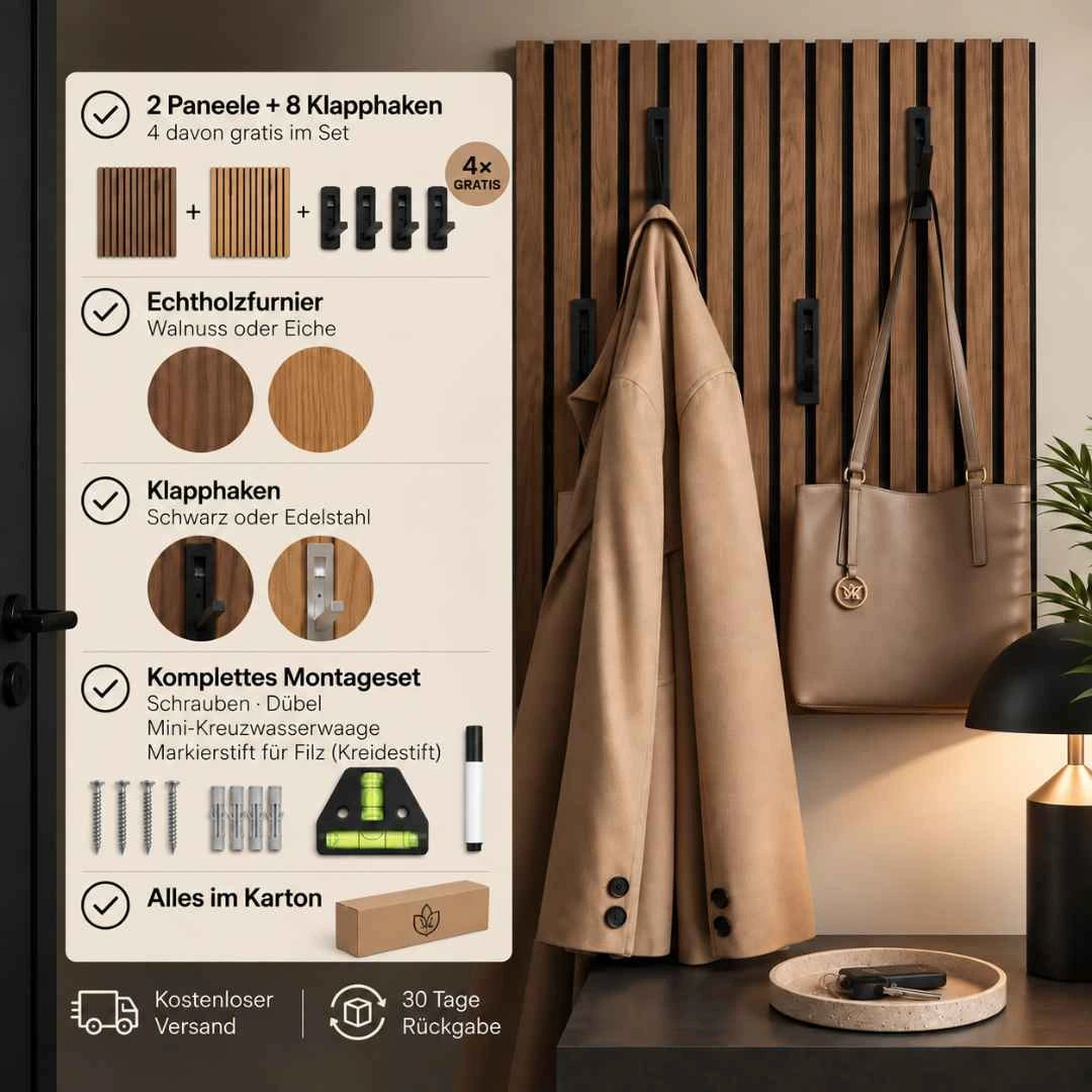 DUIN Akustikpaneel Garderobe