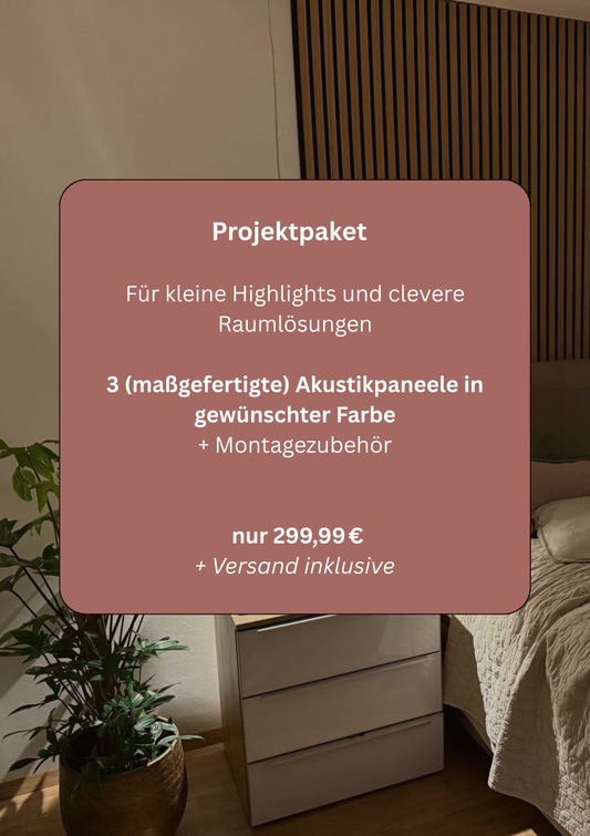 Akustikpaneel Set Projektpaket