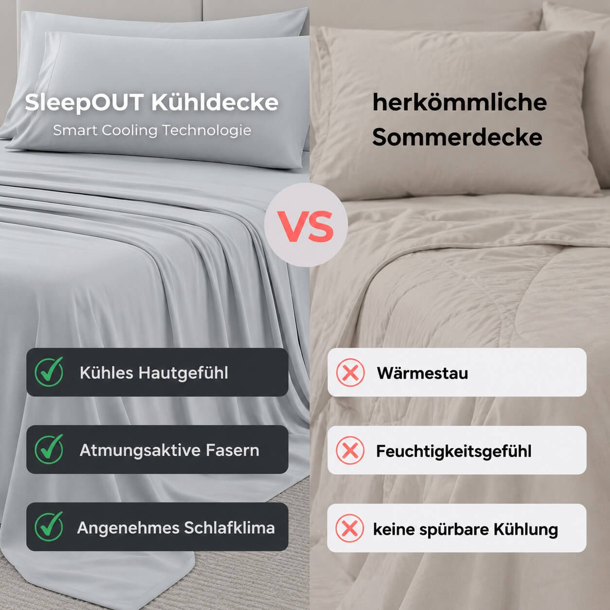 SleepOUT Kühldecke
